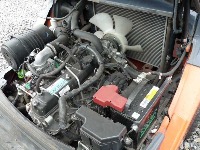 Погрузчик Toyota 8FG25 фото двигатель 4Y